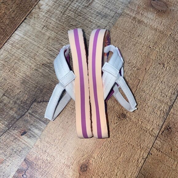 Reef Girls Little Ahi Sandals Coral Pineapple - Picture 9 of 10